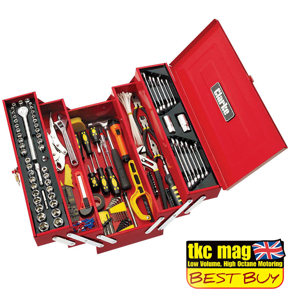 Clarke CHT641 199 piece DIY Tool Kit | DIY Bargains
