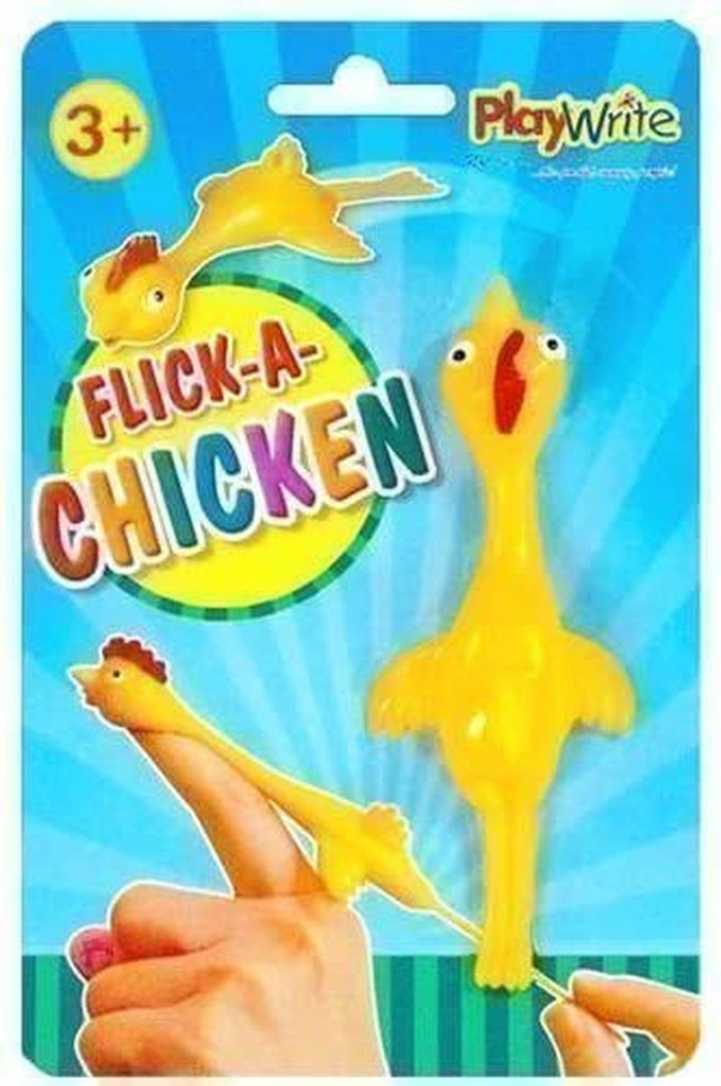 Thumbnail: Children Kids Flick A Chicken Novelty Catapult Party Bag Toy Pinata Fillers