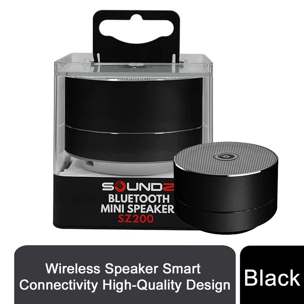 Wireless Speaker Smart Connectivity High - Quality Design - Black
