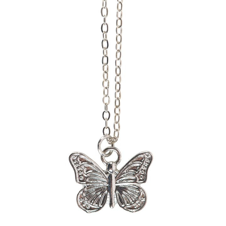 Thumbnail: Butterfly Necklace on Greeting Card