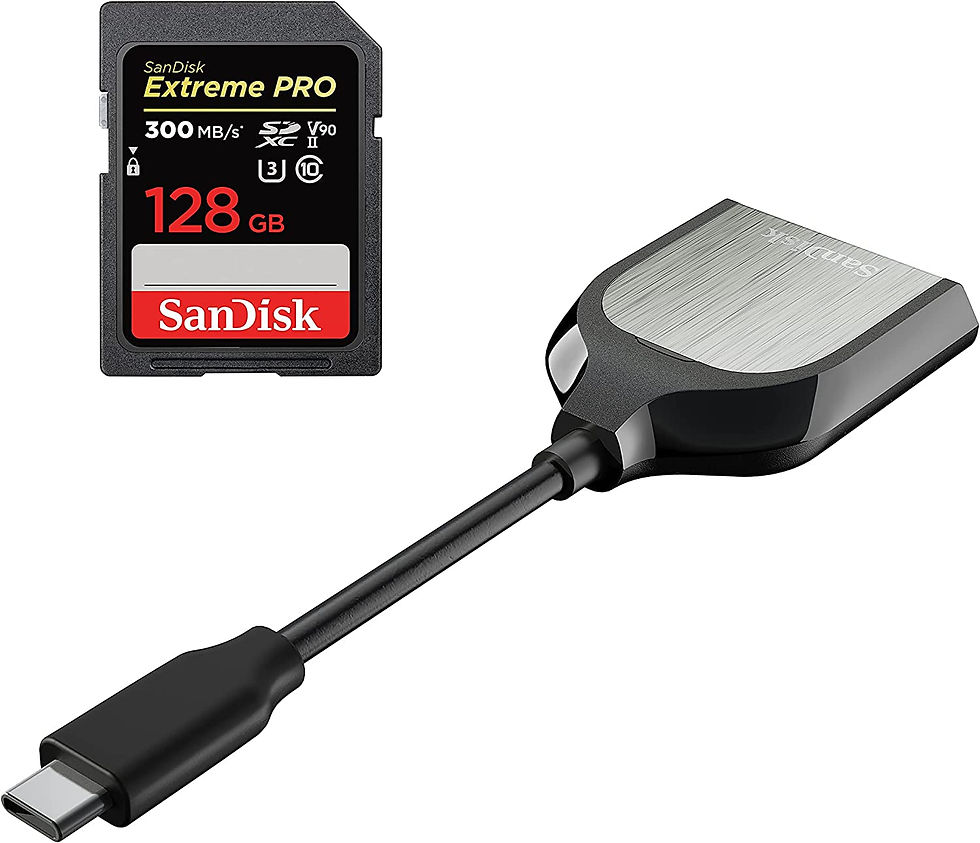 Thumbnail: Extreme PRO 128GB SDXC Memory Card up to 170MB/s, UHS-1, Class 10, U3, V30