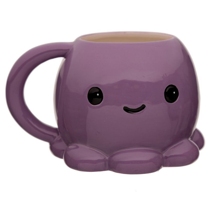 Thumbnail: Cutiemals Ceramic Octopus Collectable Mug Novelty Gift