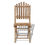 Thumbnail: Folding Garden Chairs 2 pcs Bamboo