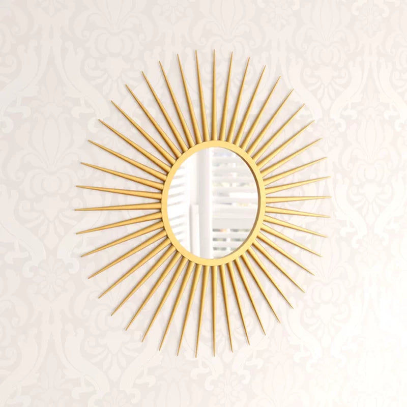Thumbnail: Kinslee Sunburst Metal Wall Mirror