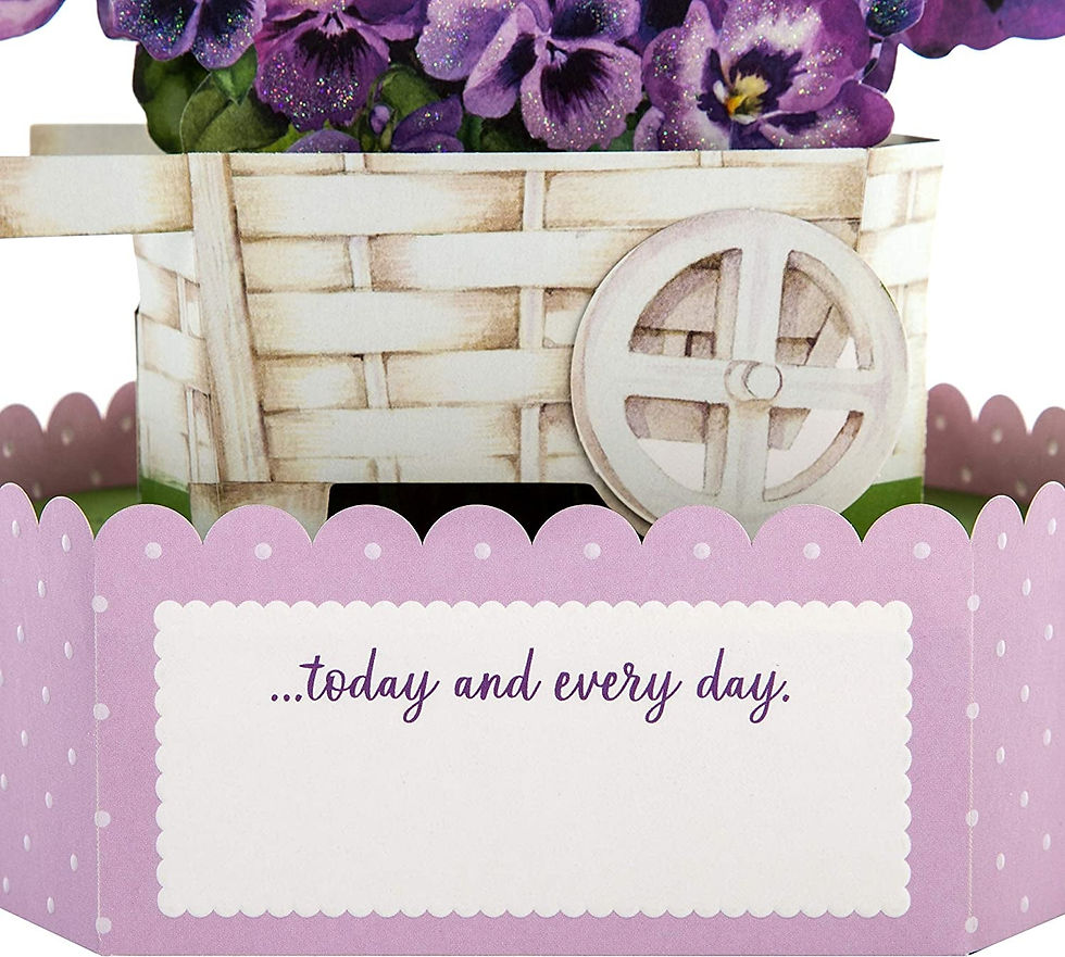 Thumbnail: Mother's Day Card - 3D Pop Up 'Paper Wonder' Floral Design