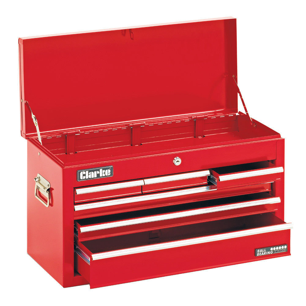 Clarke CTC600B Mechanics 6 Drawer Steel Tool Chest | DIY Bargains