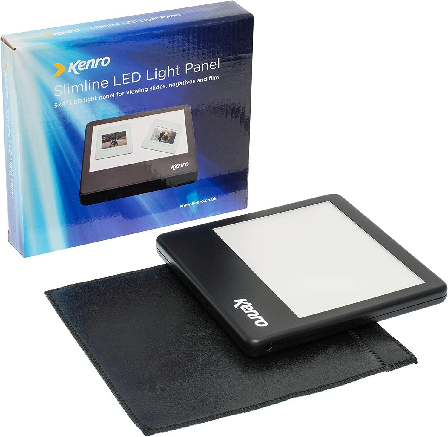 Slimline LED Light Panel for Enhanced Slide and Negative Viewing Experience