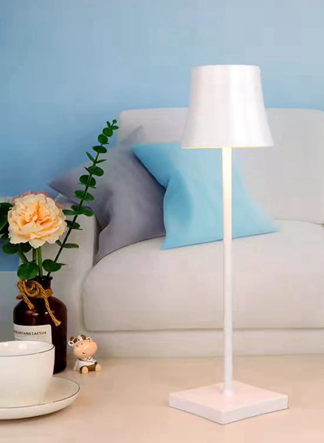 Rechargeable Cordless LED Table Lamp, 5200mAh Battery Powered Desk Lamp