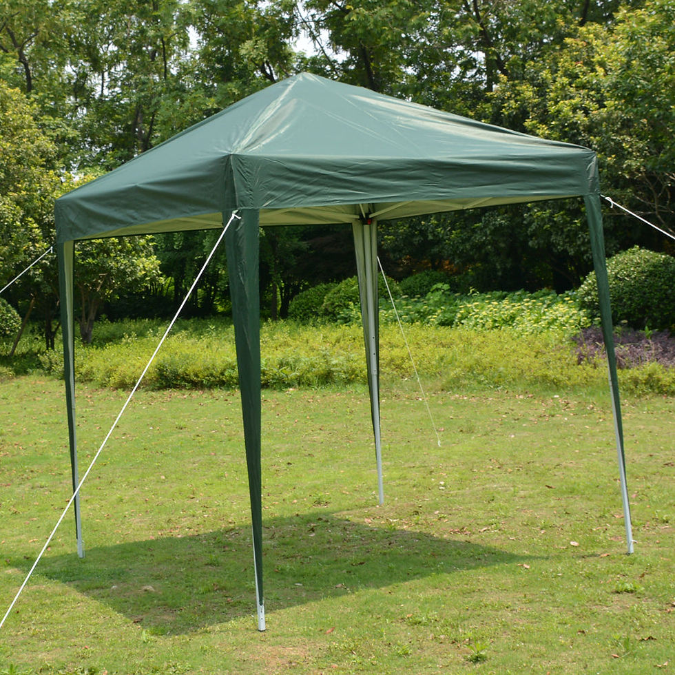 Thumbnail: 2 x 2m Practical Waterproof Right-Angle Folding Tent Green