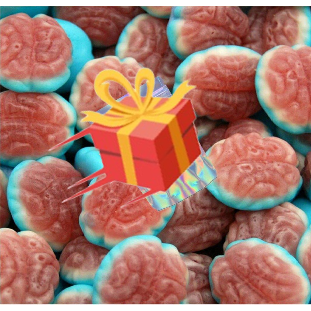 Jelly Brains Pick N Mix Sweets Gummy Candy Kids Party Wedding Favours