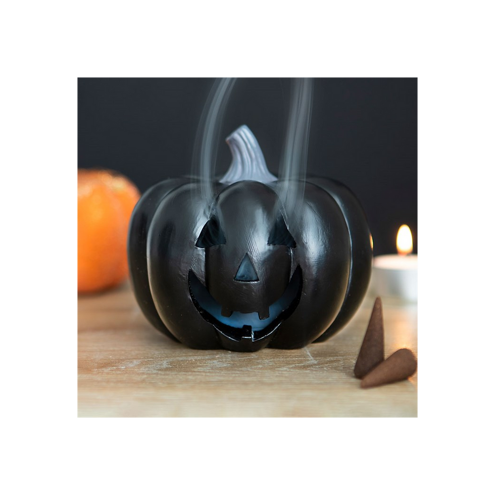Thumbnail: Black Pumpkin Incense Cone Holder