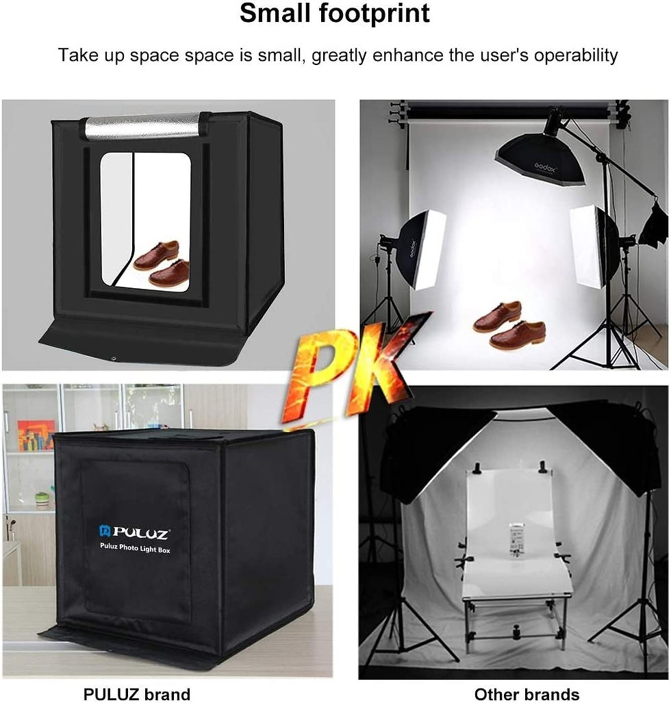 Thumbnail: Light Box 60CM Photo Studio Lightbox Kit