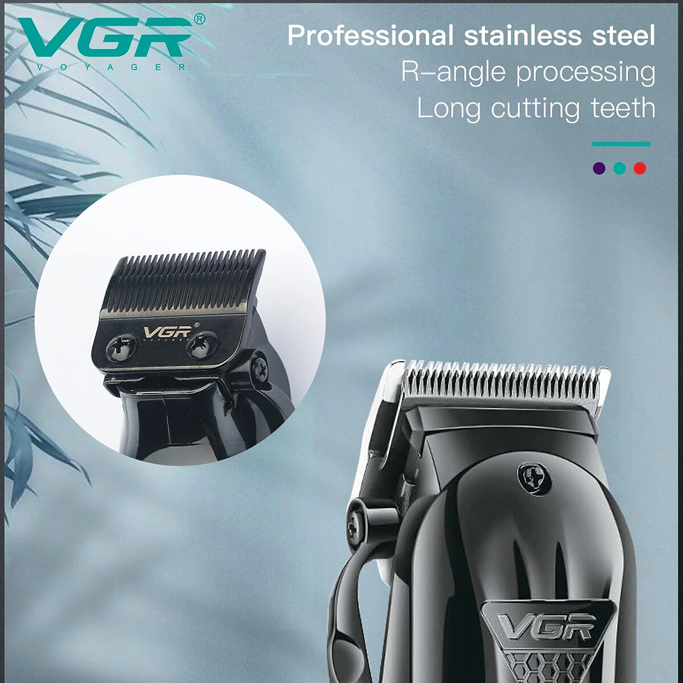 Thumbnail: Rechargeable Cordless Hair Clipper Professional Cutting Machine Hair Trimmer