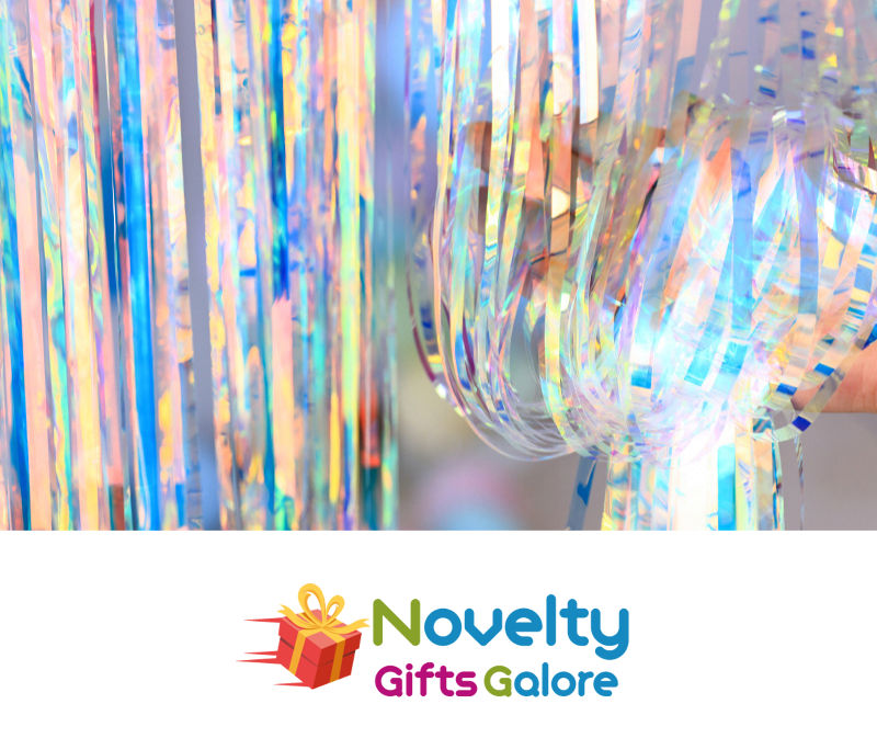 Thumbnail: Iridescent Rainbow Honeycomb Snowflake Party Decor Novelty Gift