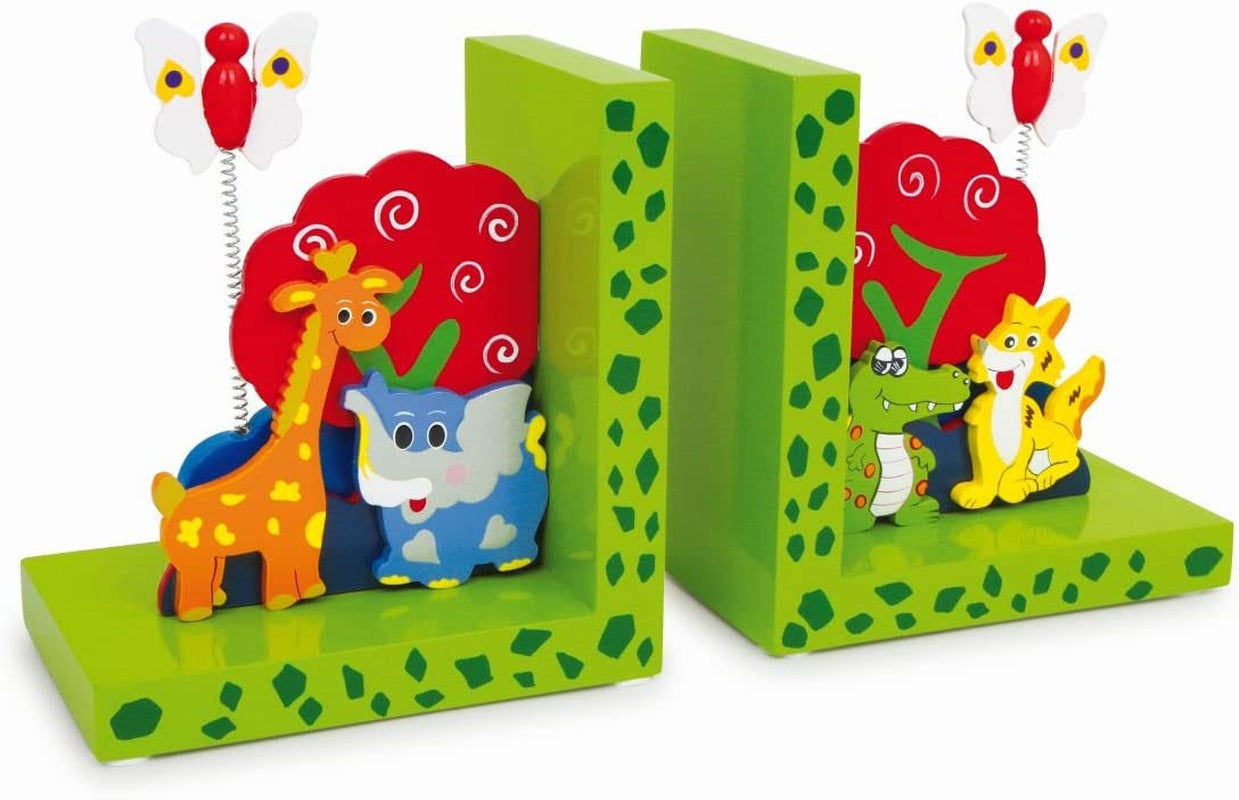 Set of 2 Wild Animal Bookends