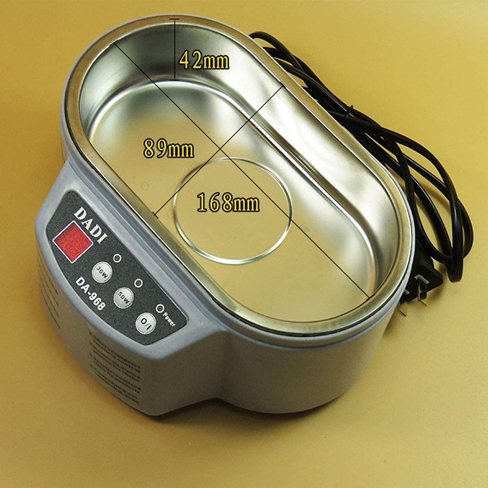 Thumbnail: Ultrasonic Cleaner Ultrasonic Jewellery Cleaner 600ml Ultrasonic Bath Cleaner Ma