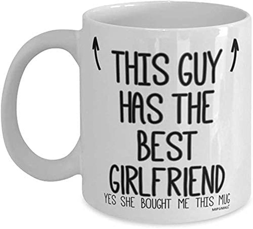 Thumbnail: Boyfriends Mug - Valentines Gifts for Him - Gifts for Boyfriend, This Guy has Th