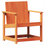 Thumbnail: Garden Chair Wax Brown 62x56x77 cm Solid Wood Pine