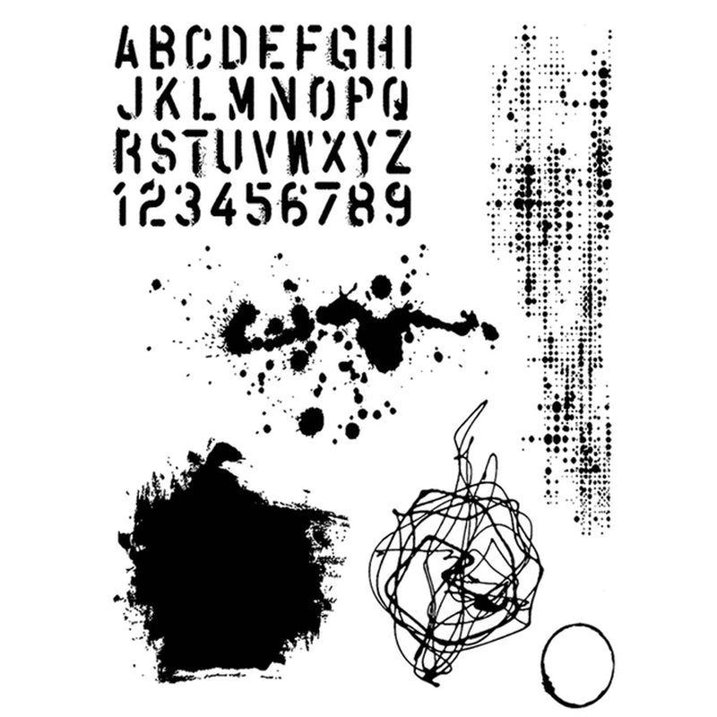 Thumbnail: 2021 New Retro Halloween and Christmas 6 X 8 Inches Clear Stamp for Craft Making