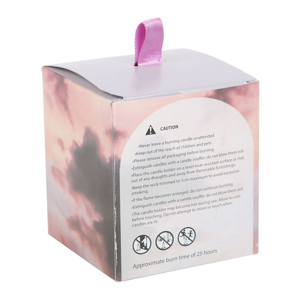 Thumbnail: Abundance French Lavender Crystal Chip Candle