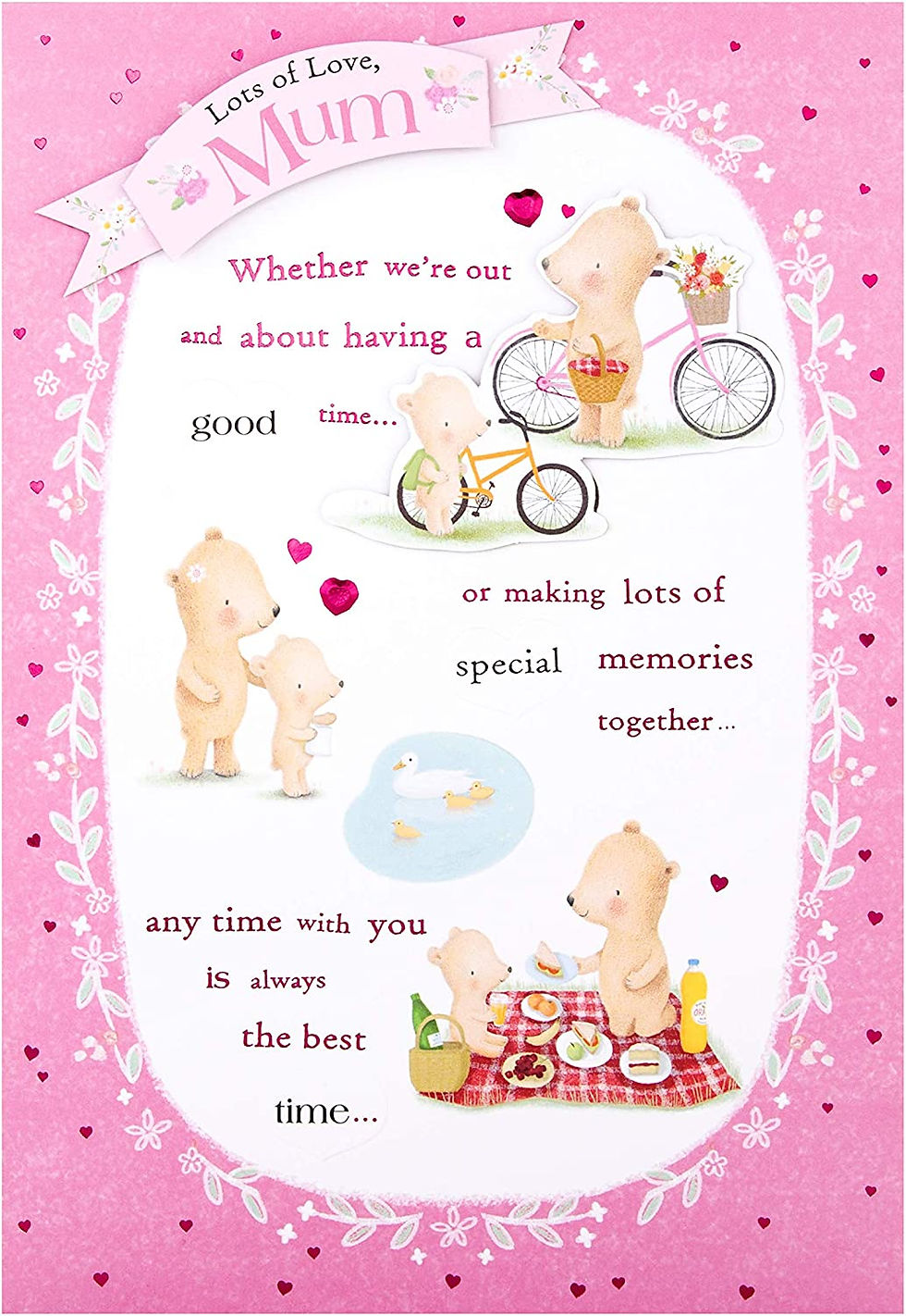 Thumbnail: 100 Percent Recyclable Mother's Day Card for Mum from Hallmark - Cute Illustrate