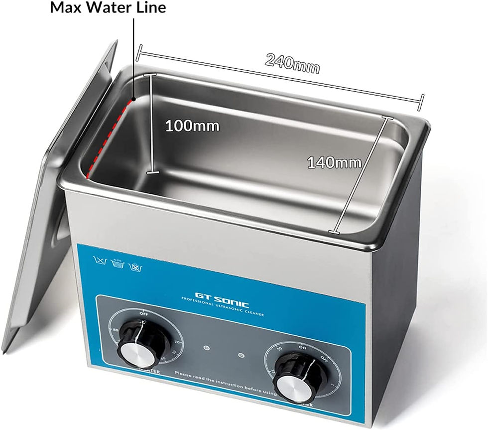 Thumbnail: YXZCY Ultrasonic Cleaner Machine 3L Industrial Ultrasonic Cavitation Machine | U