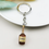 Thumbnail: 1 Pcs Alcohol Beer Bottle Keychain Mini Beer Cocktail Gift Keyring