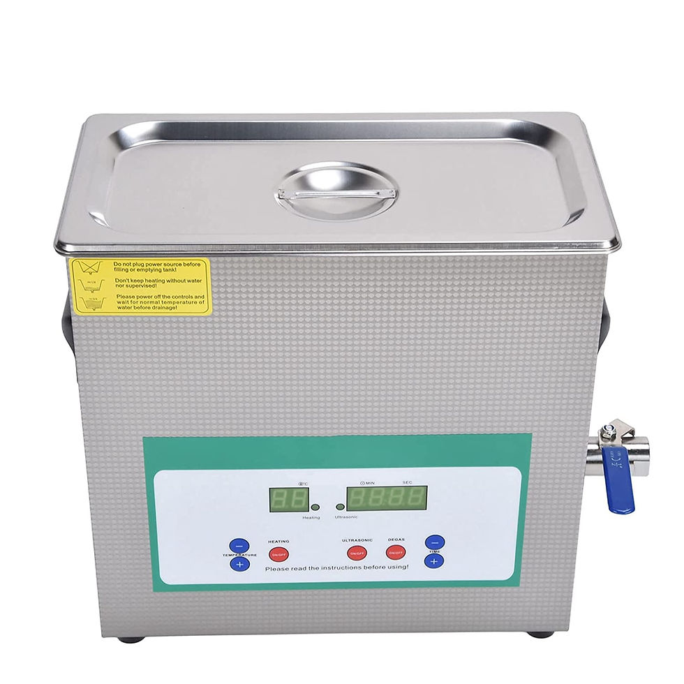 Thumbnail: Commercial Ultrasonic Cleaner, 6.5L Professional Electric Ultrasound Clean Machi