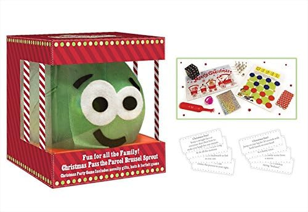 Thumbnail: Christmas Family Game Pass The Parcel Sprout Party Game with 8 Novelty Gifts