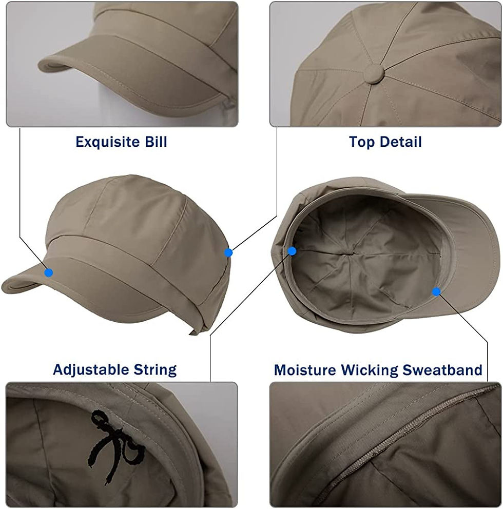Thumbnail: Bucket Hat for Women Rain Waterproof Packable Foldable