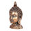 Thumbnail: Bronze Buddha Head Backflow Incense Burner