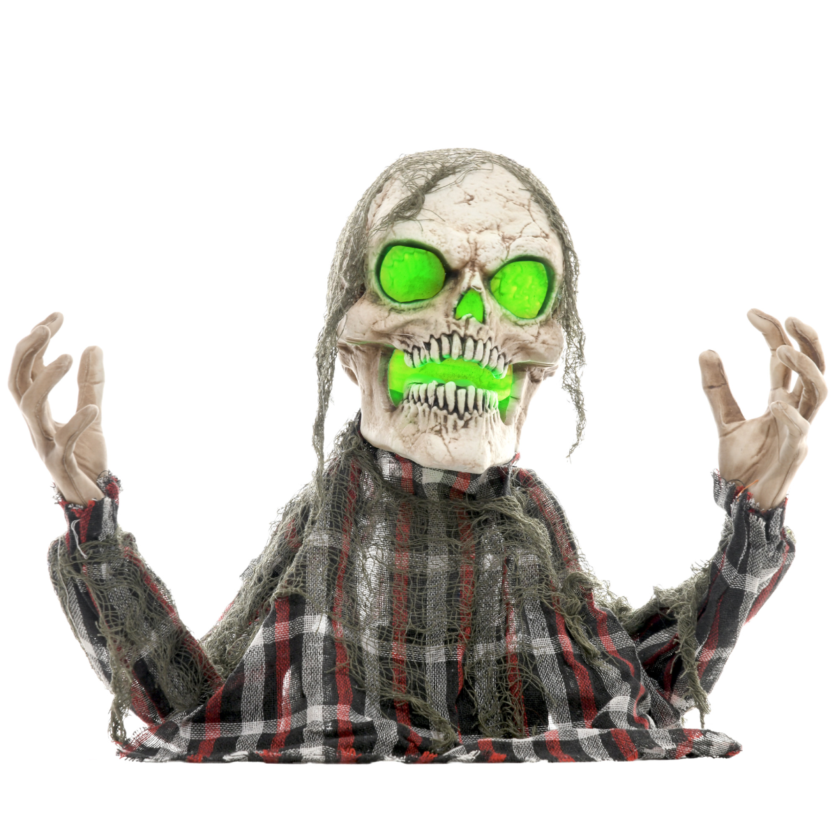 Groundbreaker Skeleton Halloween Animatronic Prop Decoration
