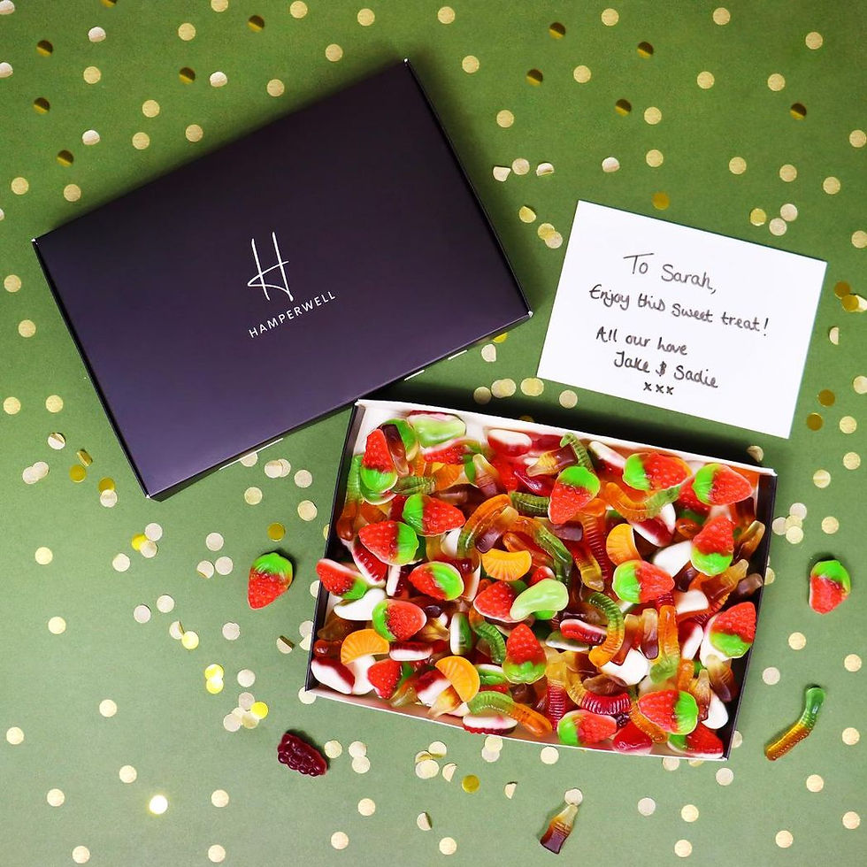 Thumbnail: Halal Jelly Sweets Letterbox Gift Hamper