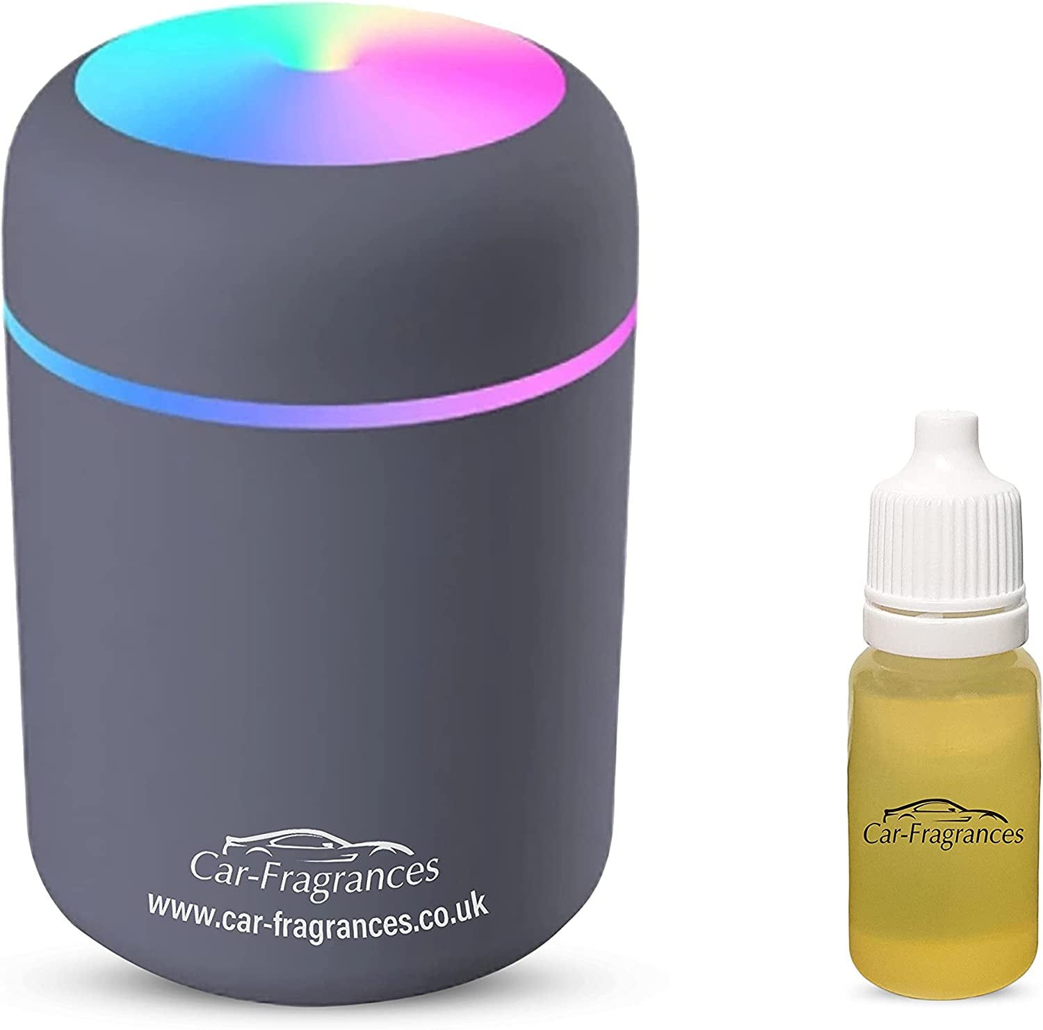 Savage Oil Infusion: Portable Essential USB Diffuser Set with Ambient Lighting