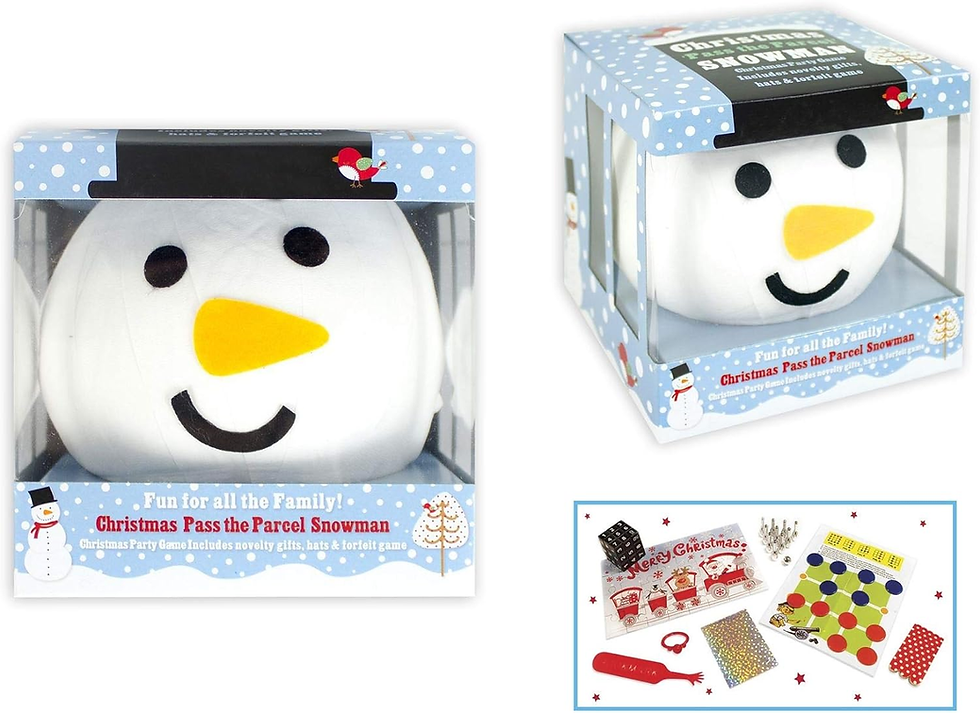 Thumbnail: Christmas Family Game Pass The Parcel Sprout Party Game with 8 Novelty Gifts