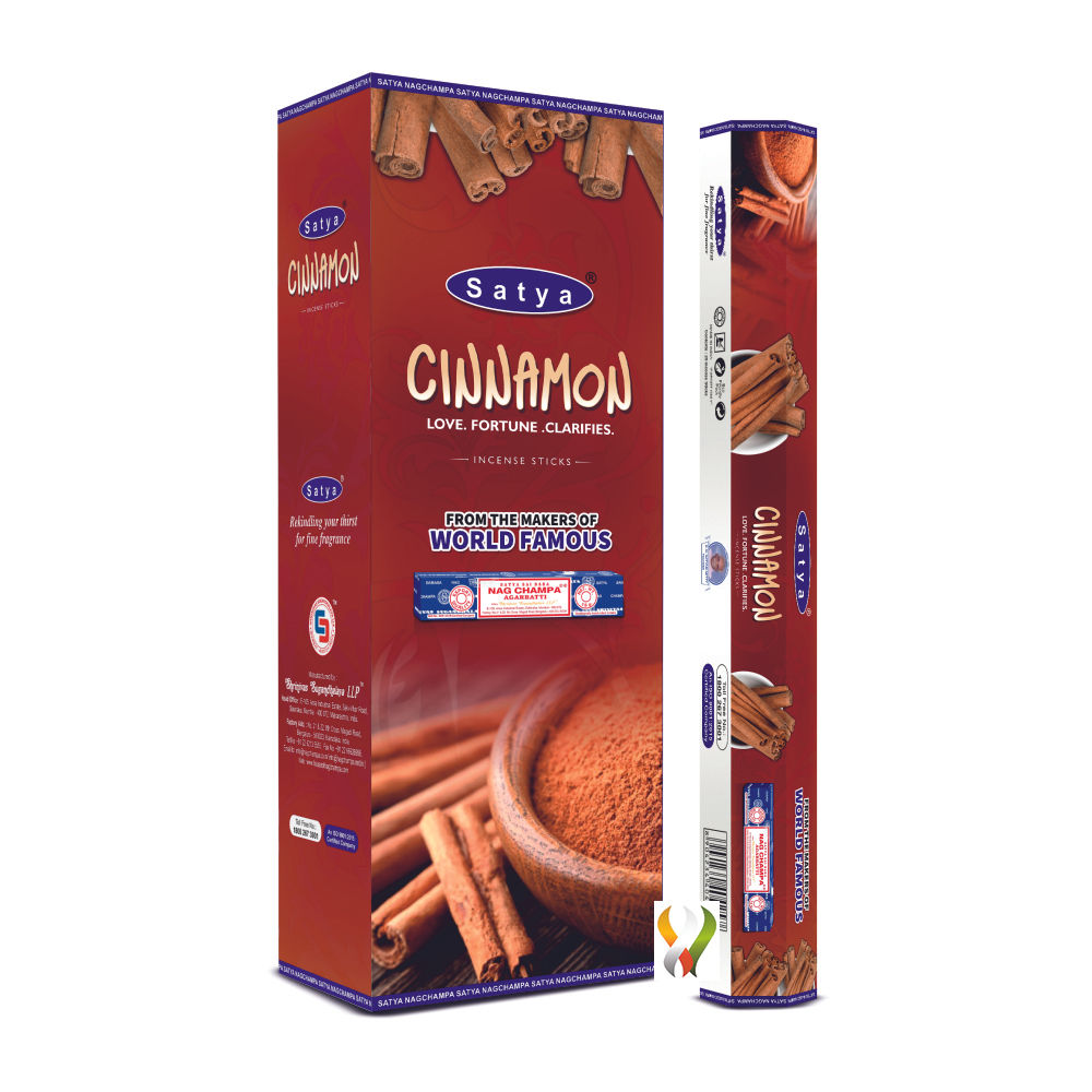 Satya Cinnamon Hexa - 120 Sticks