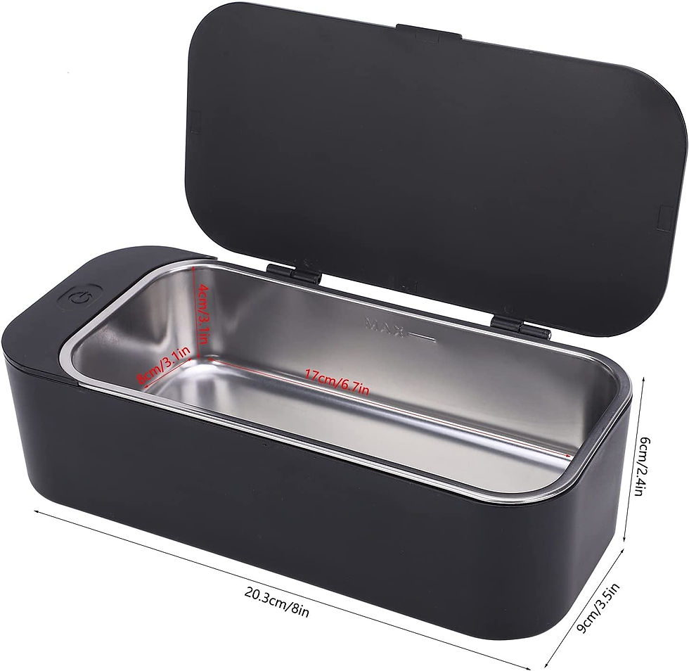 Thumbnail: Ultrasonic Cleaner, Professional Ultrasonic Cleaning Machine, Low Noise 43khz Ul