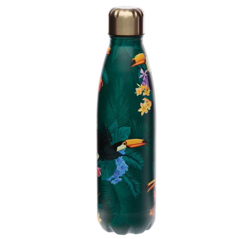 Thumbnail: Toucan Party Stainless Steel Insulated Drinks Bottle Novelty Gift