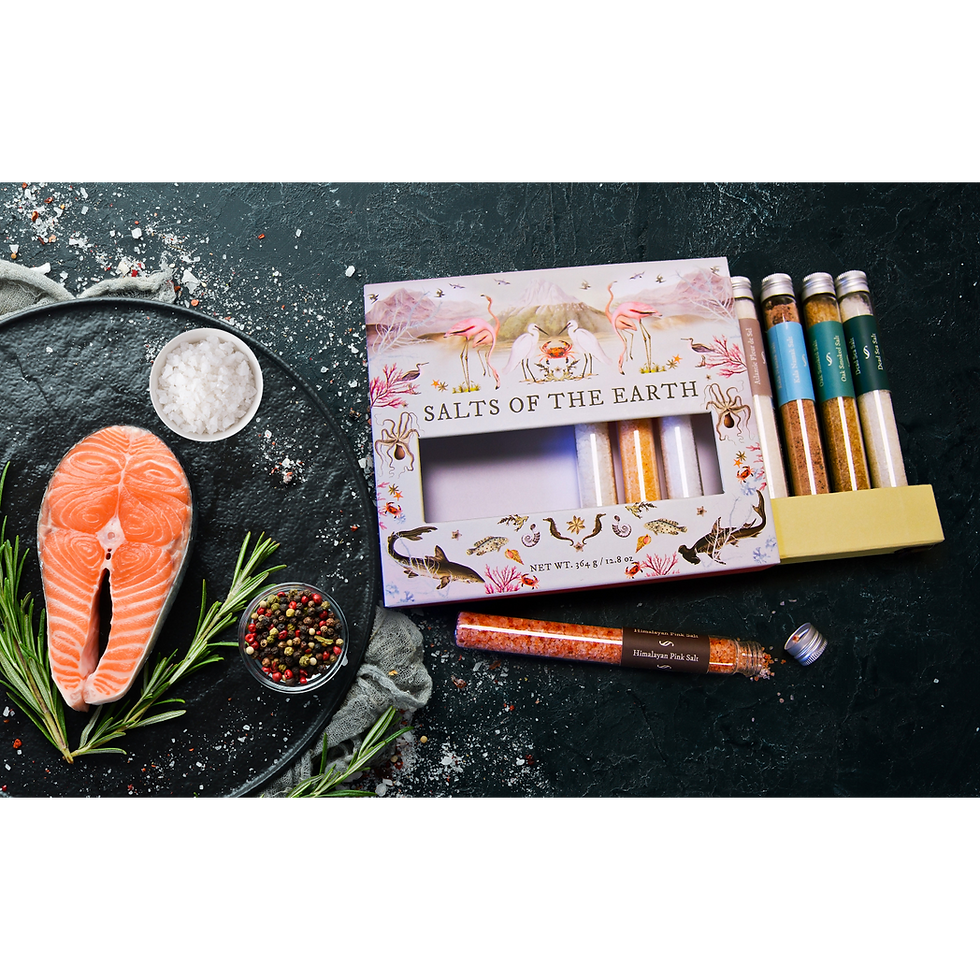 Thumbnail: Salt of the Earth | Unusual 8 Selection of Salts | 8th Wedding Anniversary Gift