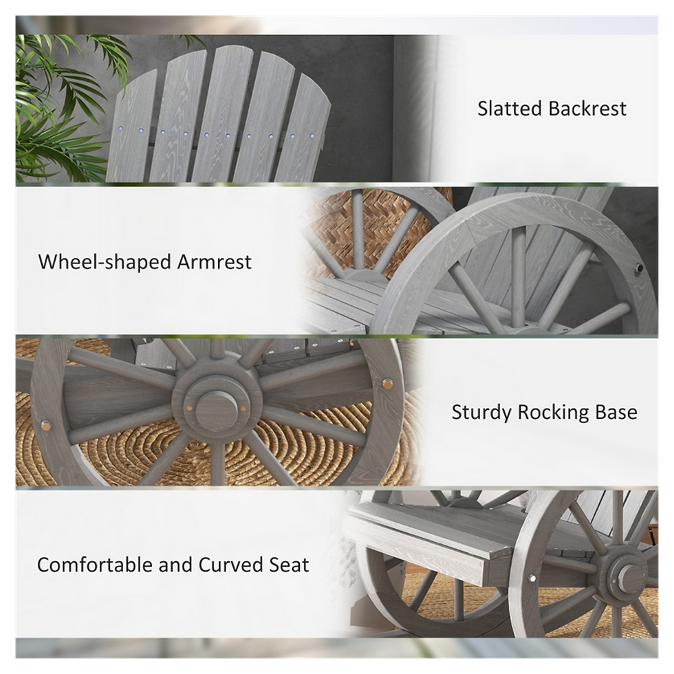 Thumbnail: Garden lounge chairs-Gray