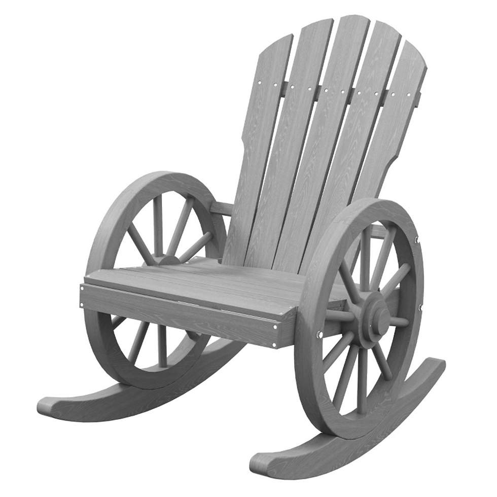 Thumbnail: Garden lounge chairs-Gray