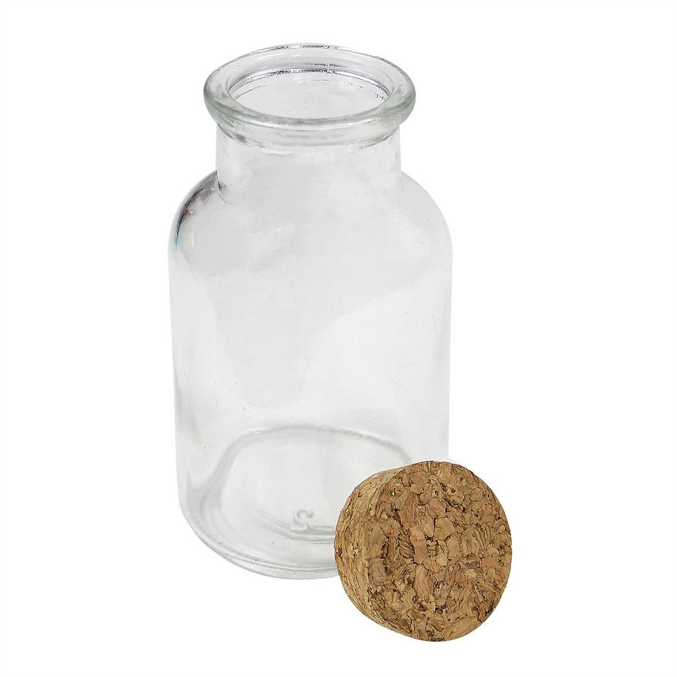Thumbnail: 150ml Spice Jars with Cork Lid - Set of 12