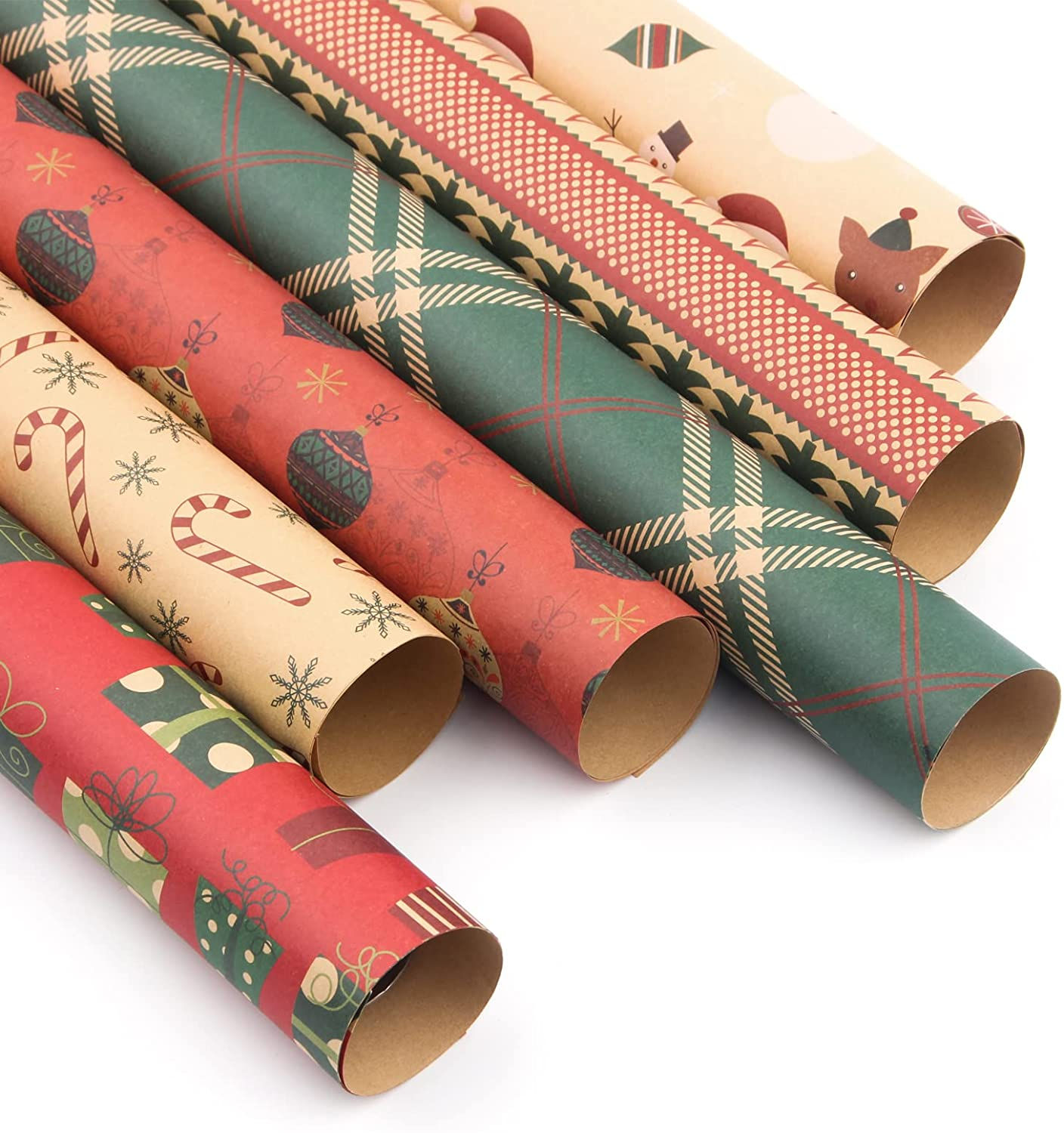 Merry and Bright: Eco-Friendly Christmas Gift Wrap Set