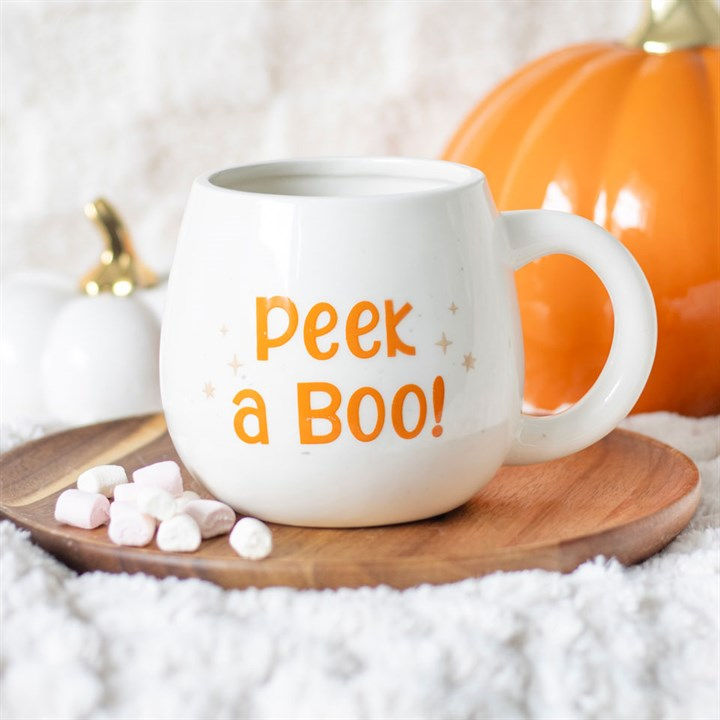 Thumbnail: Peekaboo Ghost Rounded Mug