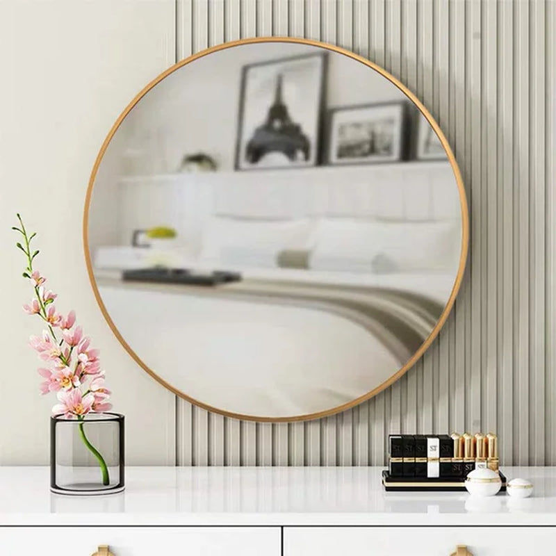 Thumbnail: Mccollister round Metal Wall Mirror
