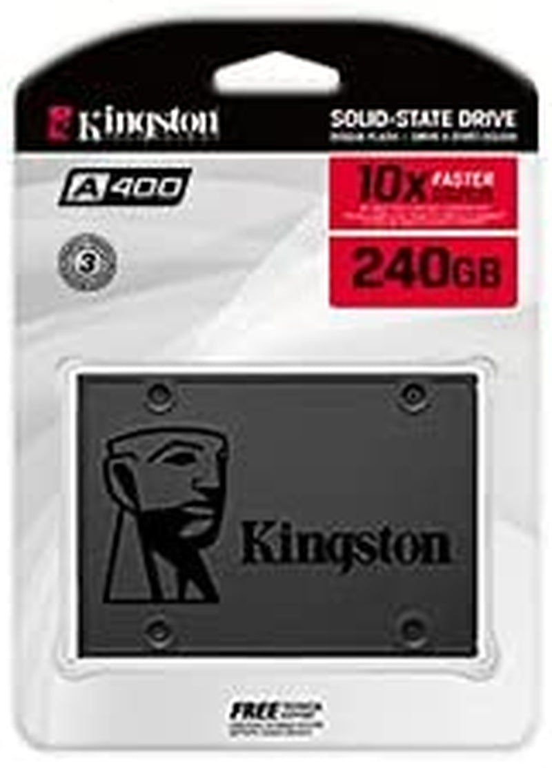 Thumbnail: SSDNow A400 240GB SATA 3 Solid State Drive (SA400S37/240G), Black