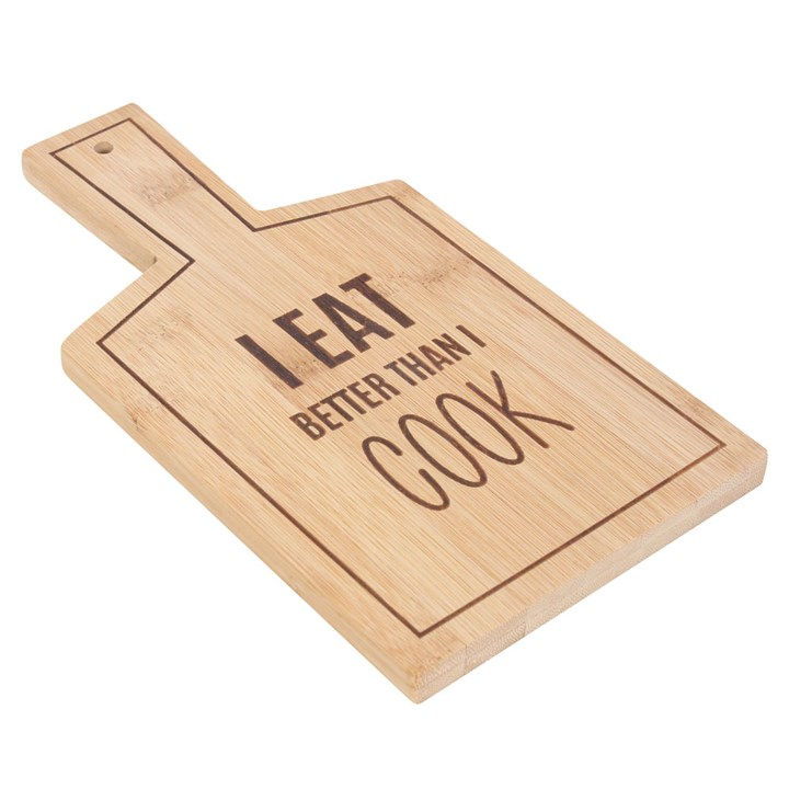 Thumbnail: I Eat Better Than I Cook Bamboo Serving Board