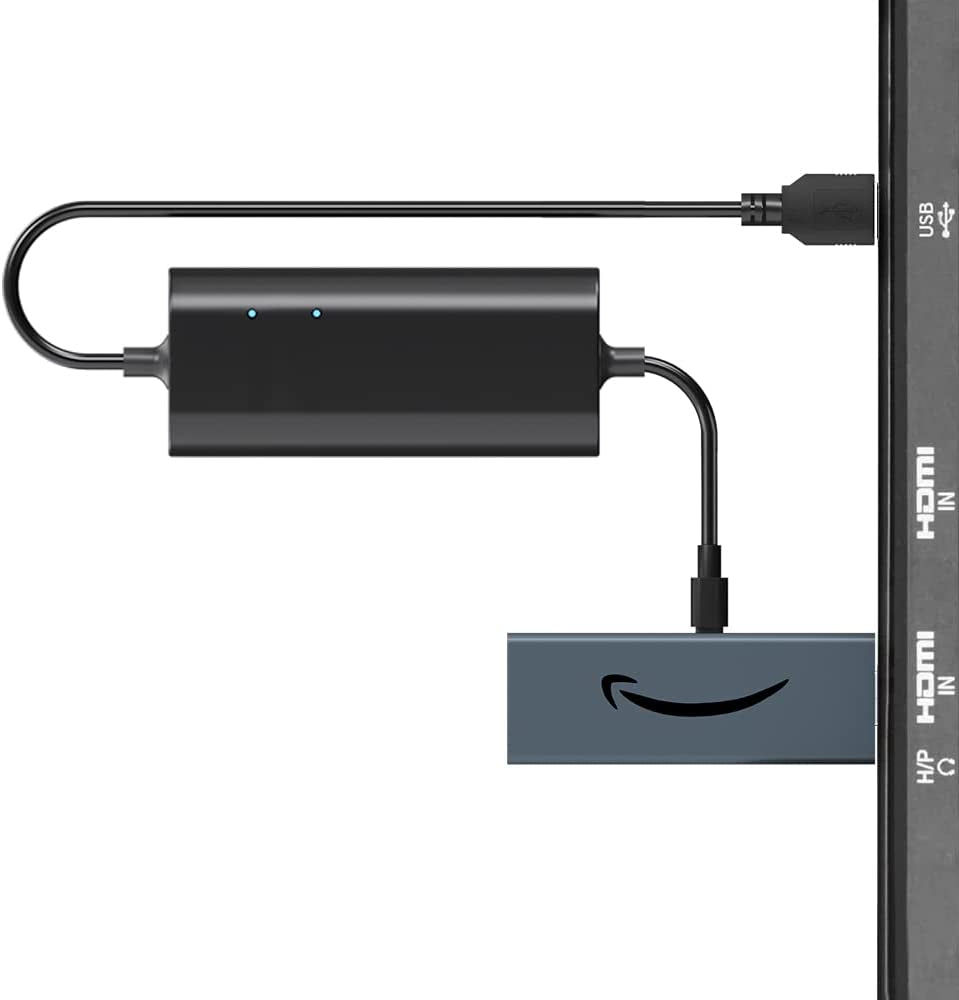 Thumbnail: Power Adapter for Fire Stick TV, USB Power Cable for Fire TV Stick 4K
