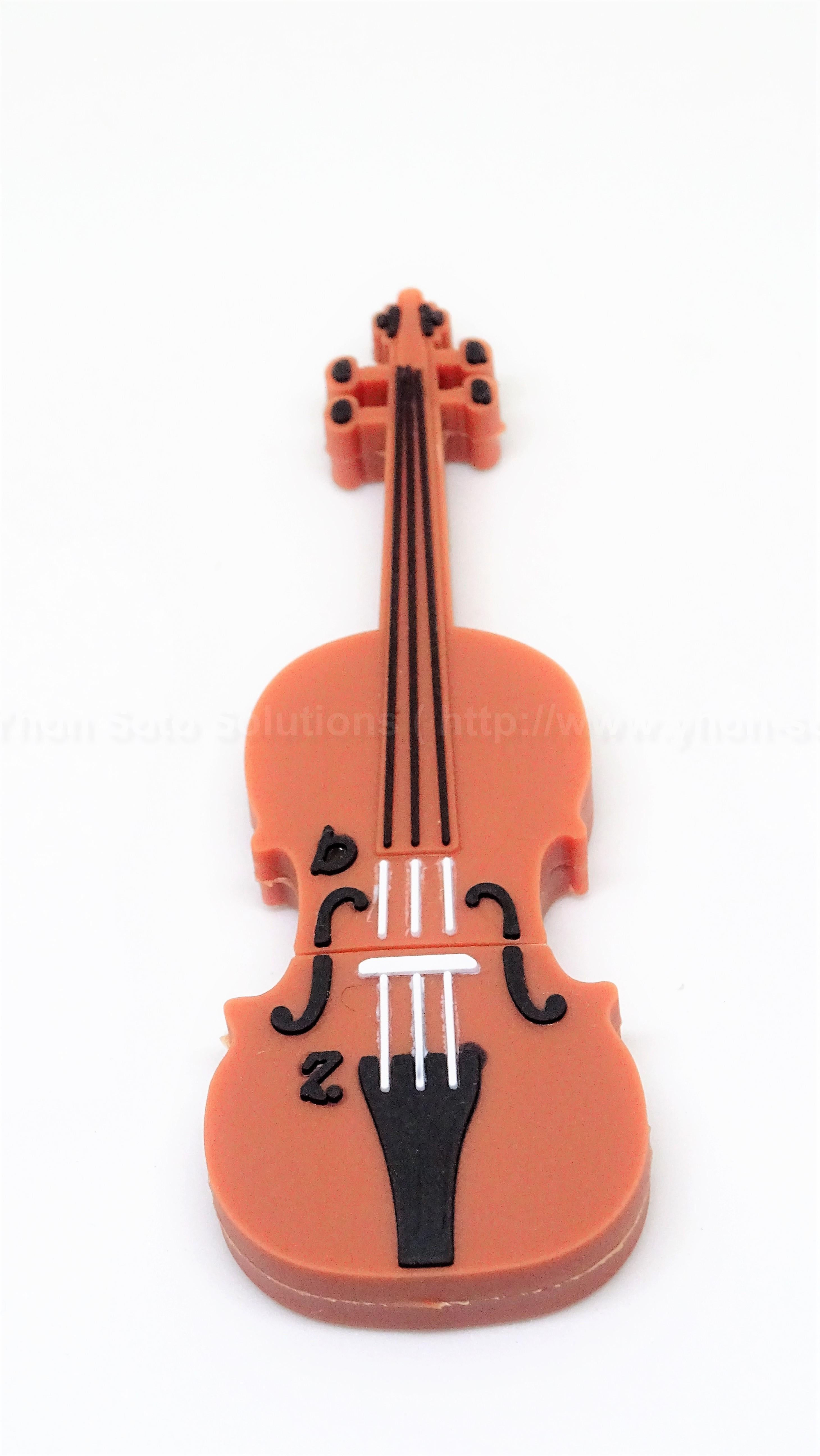 16GB Brown Violin USB [Pack of 1]
