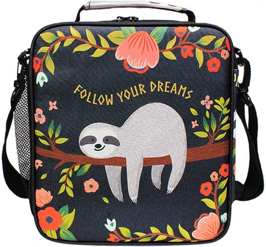 Sloth-tastic Insulated Lunch Tote: Perfect for Kids on the Go!